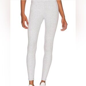 WeWoreWhat Gray Ribbed Leggings